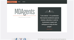Desktop Screenshot of mdagents.com
